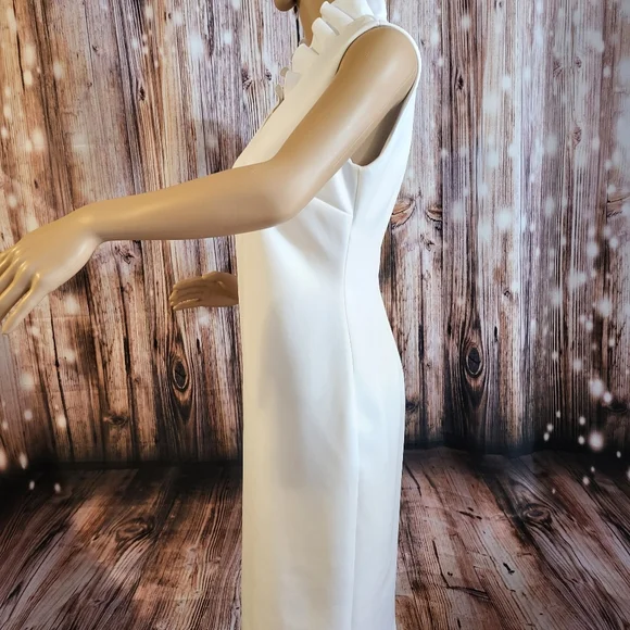 NWOT Calvin Klein Women's Sleeveless Fitted Cocktail Sheath Dress 6 - Picture 6 of 9